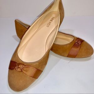 Nine West Suede Ballet Flats